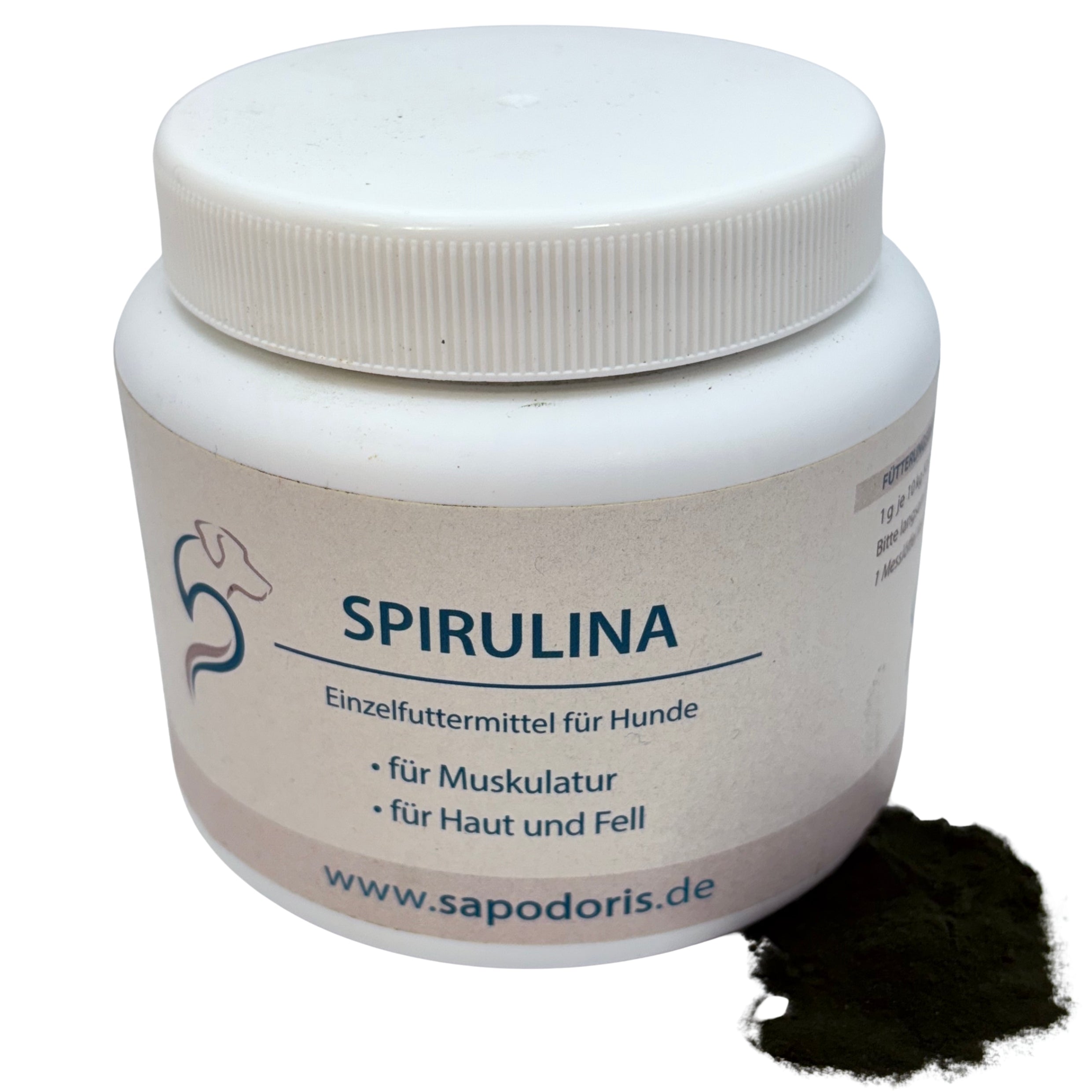 Spirulina-Pulver- 250 g-Dose